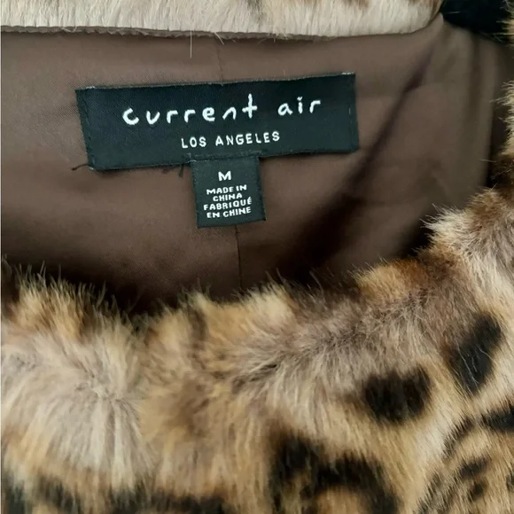 Current Air Los Angeles Faux Fur Jacket - Picture 3 of 5